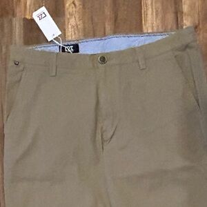 NWT - Cutter & Buck: Beckett Mens 100% Cotton Pants - 34X34